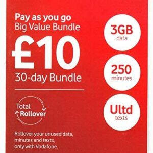 Vodafone Pay As You Go SIM