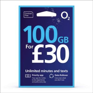 O2 Big Bundle Pay As You Go £30 SIM